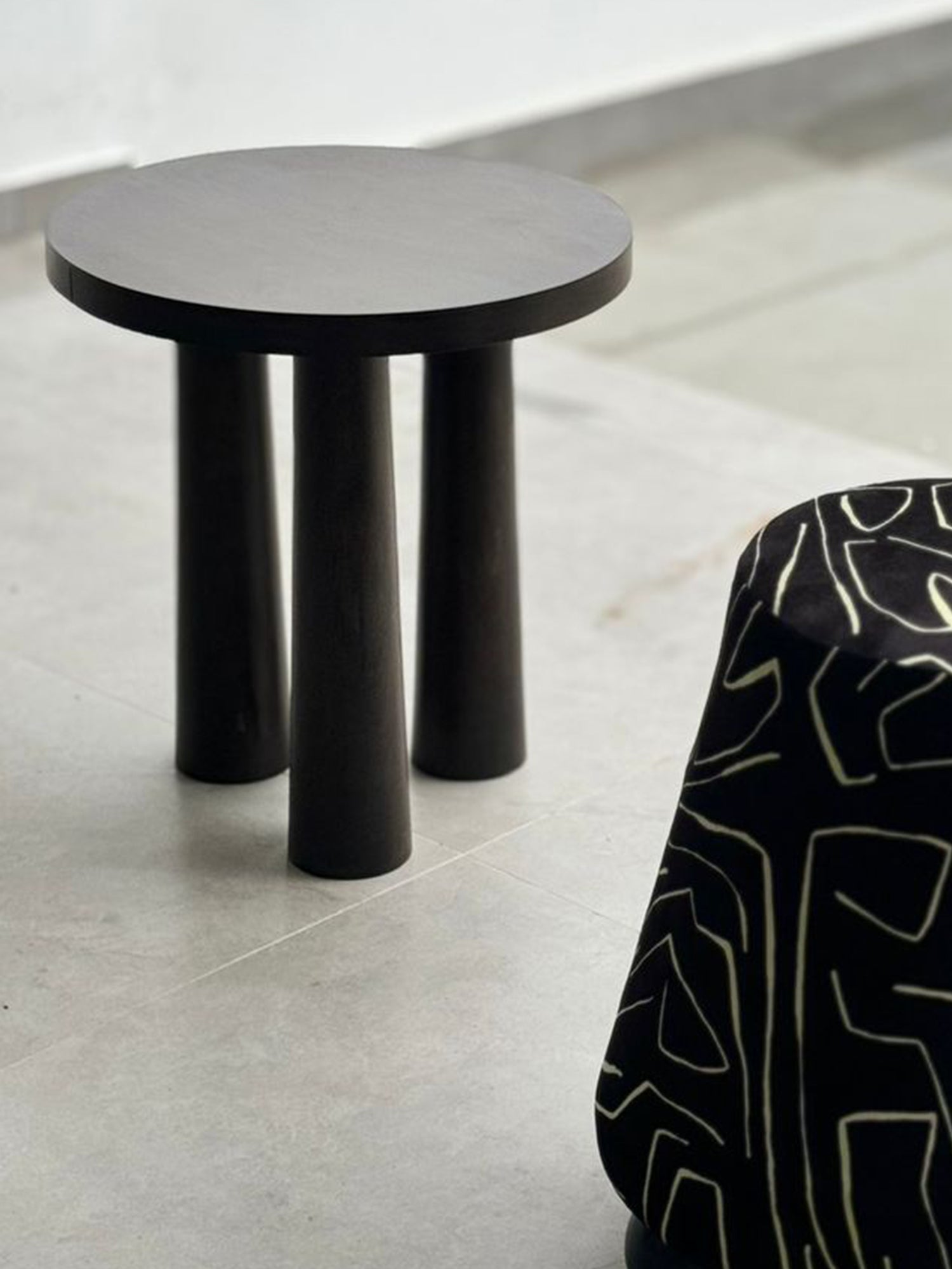 Dark Chocolate End Table