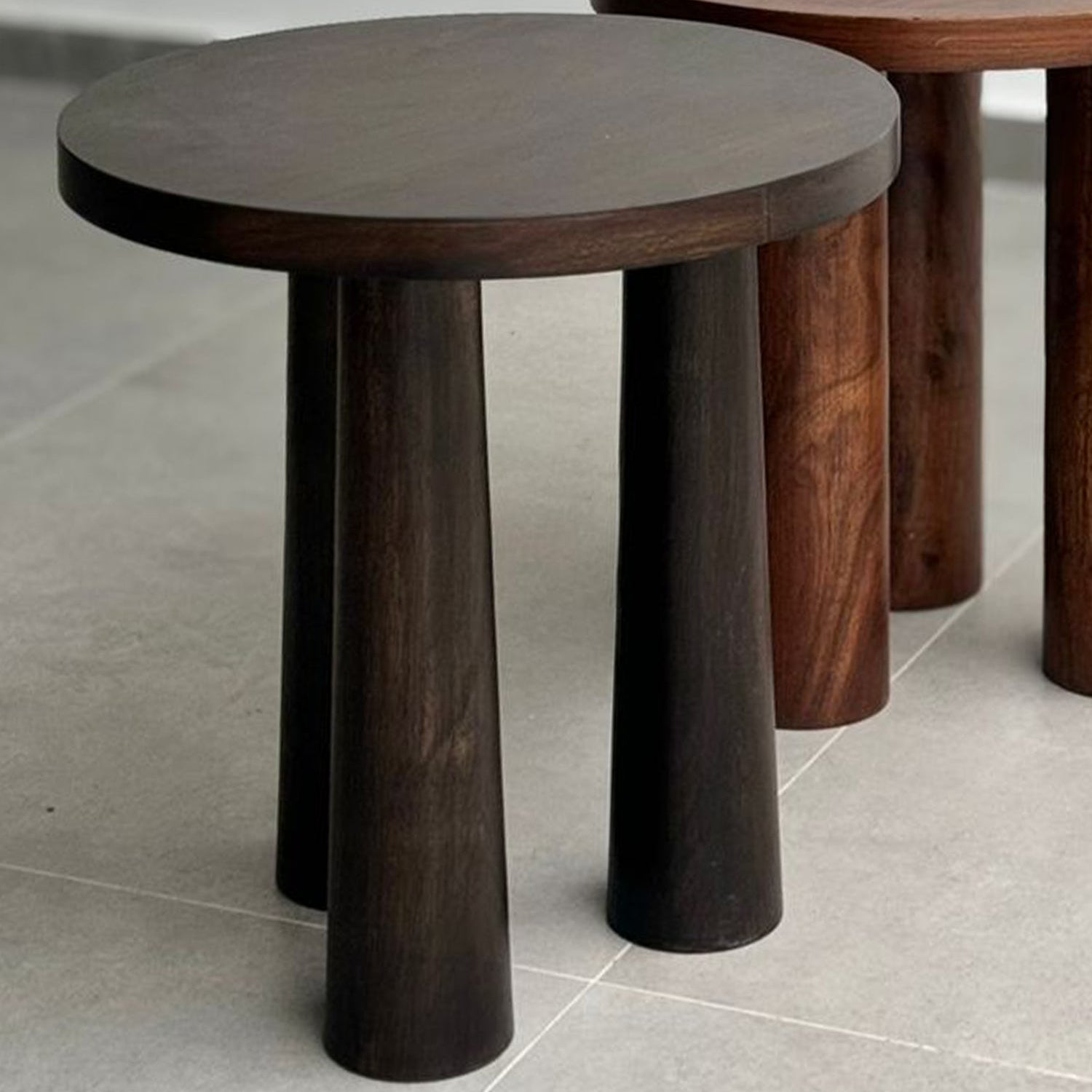 Dark Chocolate End Table